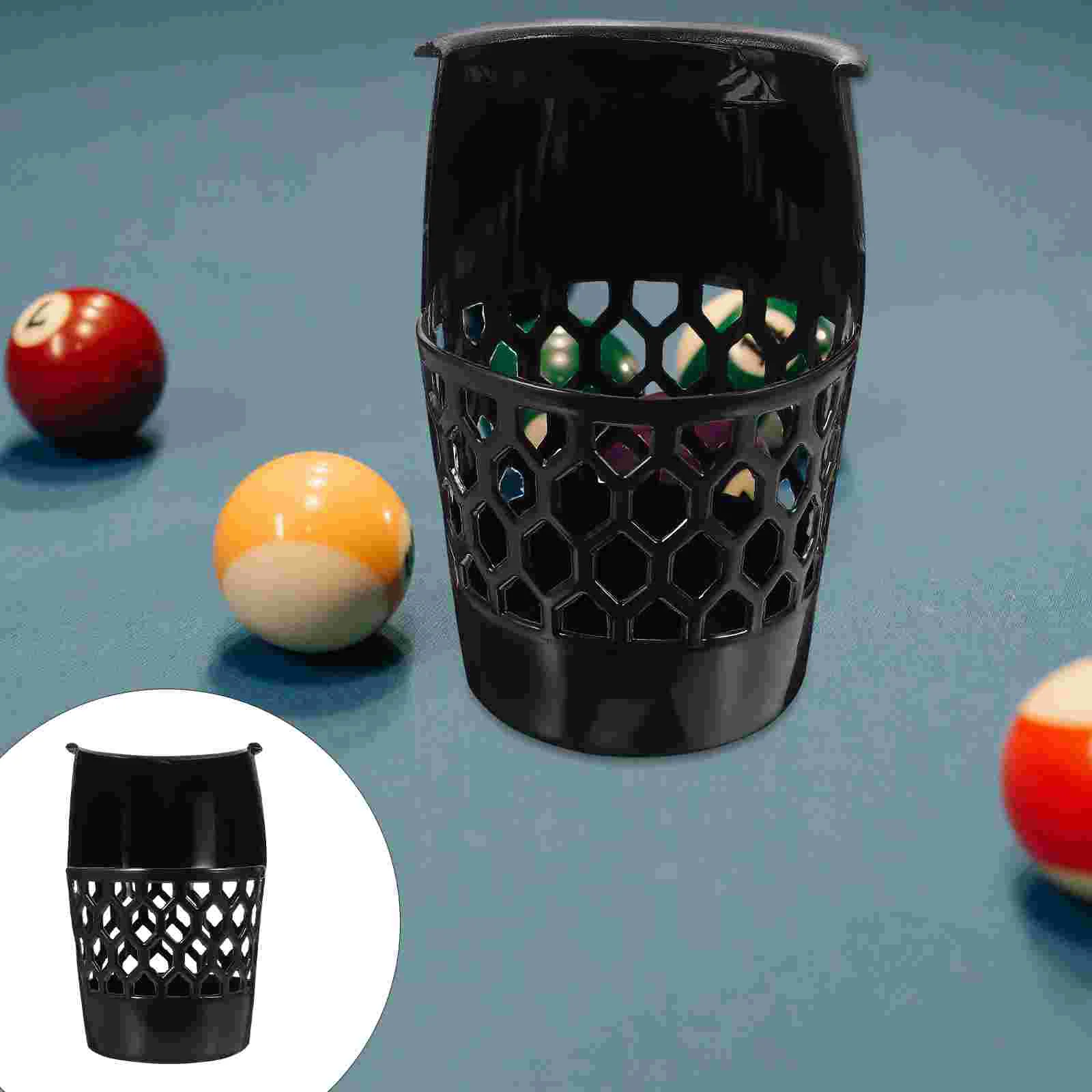 

Plastic Billiard Drop Ball Basket Billiard Net Basket Billiard Basket Storage Holder Random Style