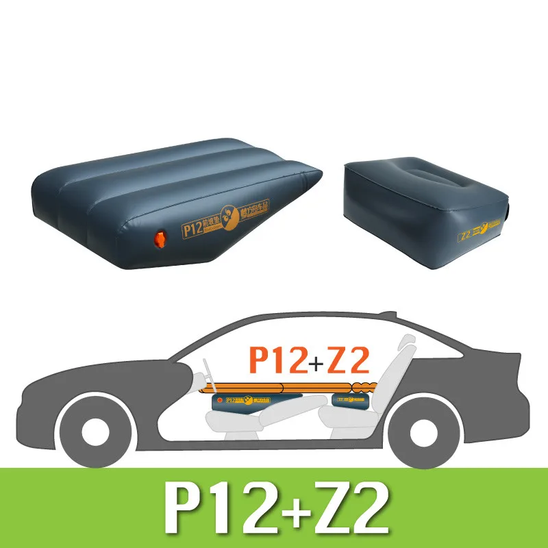Car Inflatable Mattress Front Slope Pad Inflated Stool Cushions In The Rear Seat Gap Self-driving Traveling Supplies Accessories