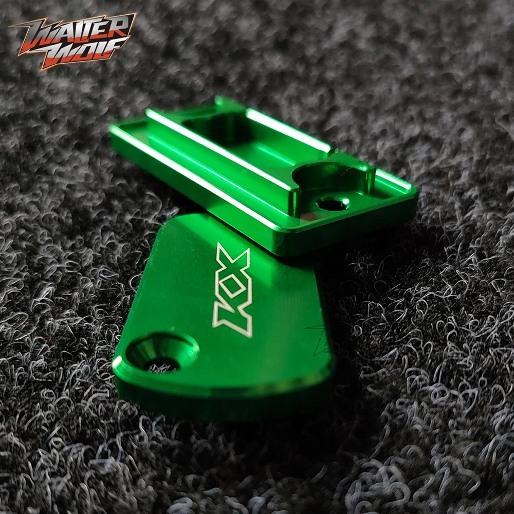 

Front Rear Brake Fluid Oil Cover For KAWASAKI KX 125 250 250F 450F 450 KX125 KX250 Motorcycle Accessories Reservoir Cap Motor