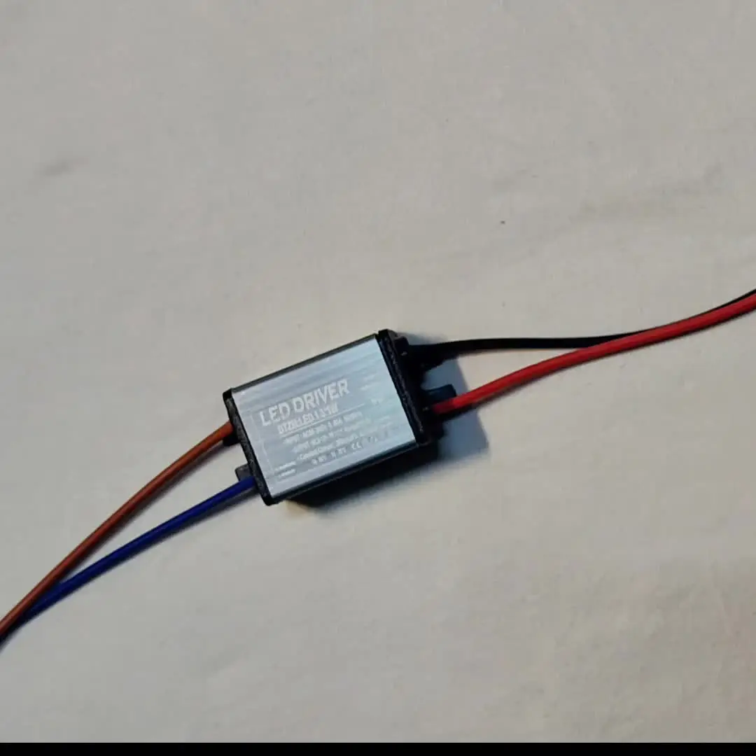 Alimentation LED 600mA - AC85-265V - Sortie Réglable 3W à 60W - Pour Bandeaux LED, Spots - Driver Constant Current