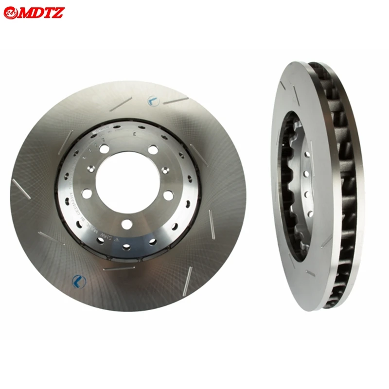 Front Vented Slotted Disc Brake Rotors 97035140500 97035140600 For Porsche PanameraDiscs