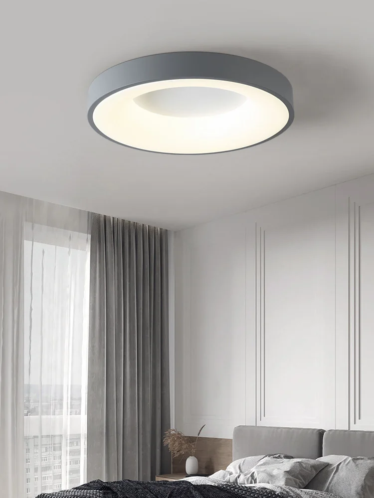 Bedroom Ceiling Lamps Nordic Minimalist Modern Round Dining Room Master Bedroom Lights