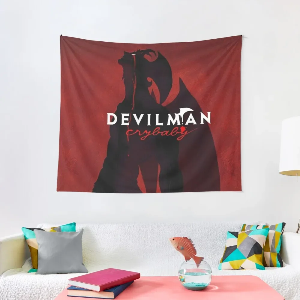 

Devilman Tapestry Decor For Bedroom Room Decoration Accessories Aesthetic Home Decor Decoration For Bedroom Tapestry
