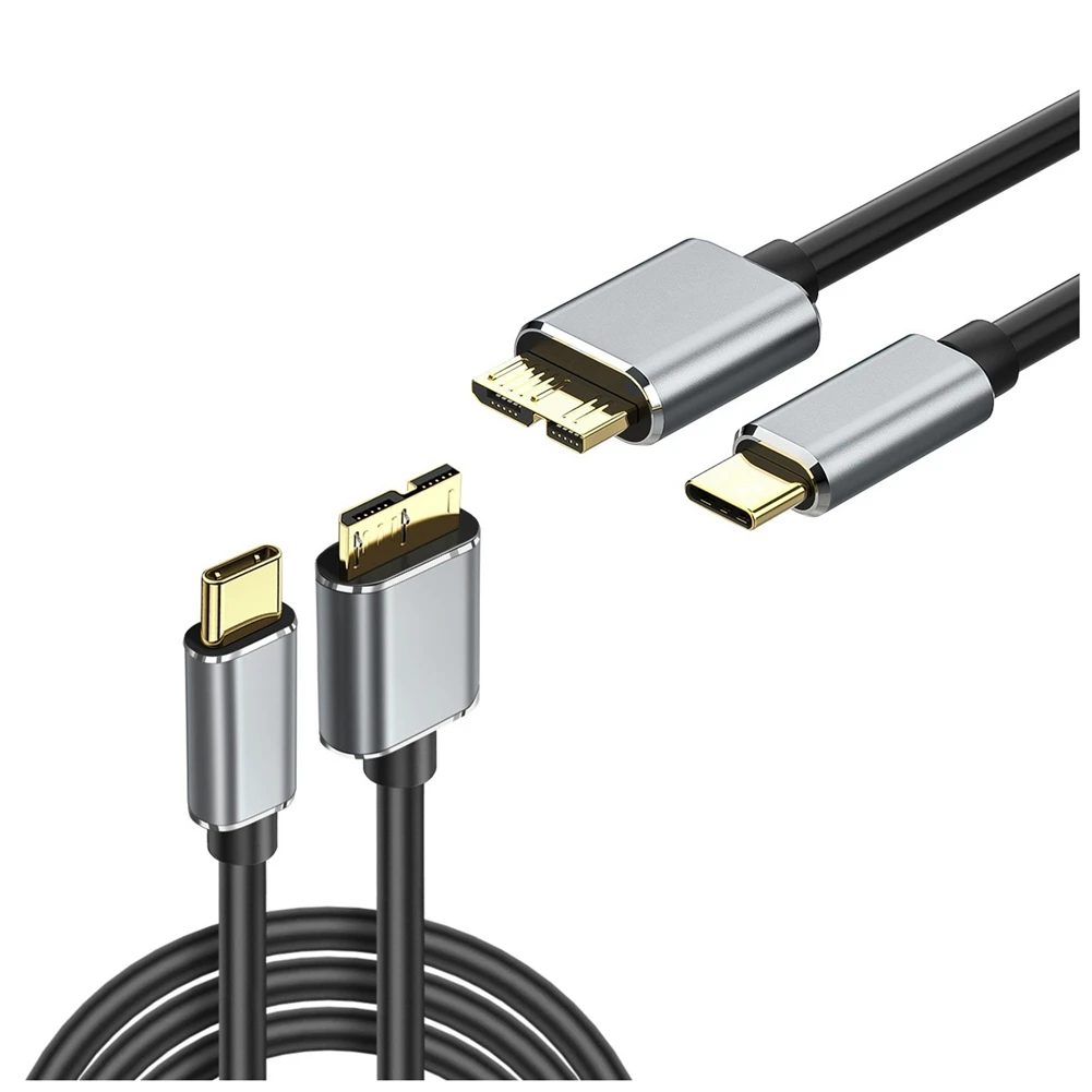 

5 Гбит/с кабель USB C к Micro-B 3,0, кабель Type C к Micro-B для жесткого диска