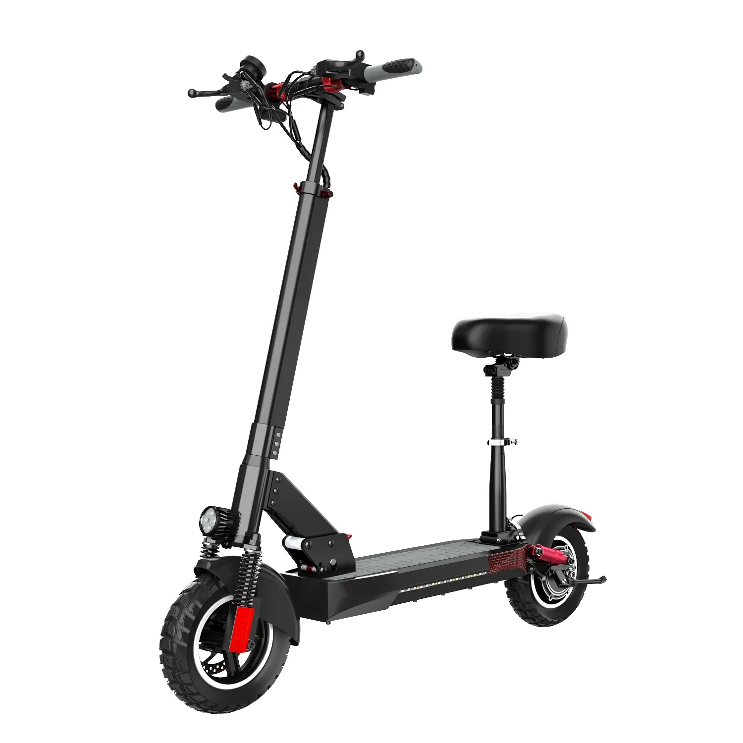 M4 Pro 800W Motor 10 Inch Tire Adult Folding Electric Scooter 48V 18Ah Battery Electric Scooter with Seat Maximum Speed 45KMH