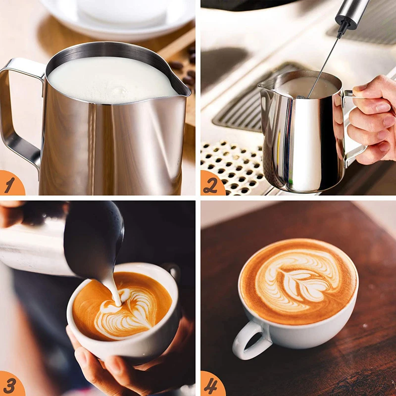 TINTON LIFE-Electric Leite Frother, Cozinha Drink Foamer,