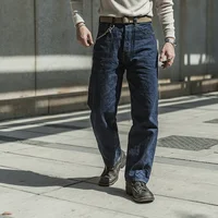 Bronson WWII Model Men's Jeans Shrink-To-Fit 44801XX Raw Selvage Denim Pants Rigid 2