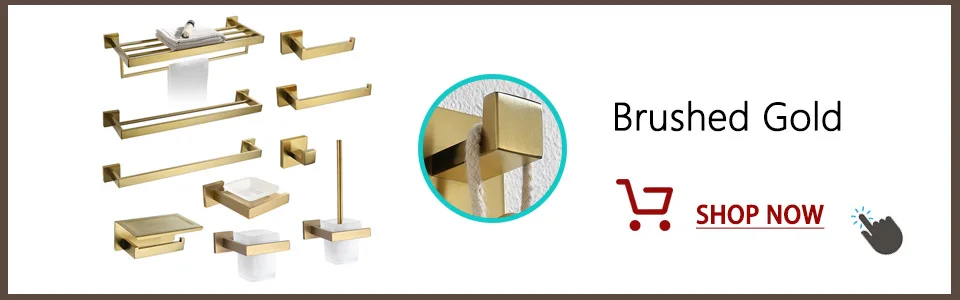 Description Picture 4 of itemBrushed Grey Bathroom Accessorie Stainless Steel Gun Metal Towel Rack Toilet Paper Holder Robe Hook Towel Bar Toilet Hardware