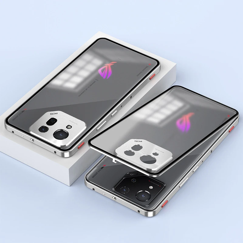 

Роскошная модель телефона ASUS Rog Phone 8 Pro, металлический бампер из алюминиевого сплава, защитный чехол для ASUS Rog Phone 8