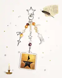 Hamilton & Epic The Musical Collectible Keychains (Yellow)