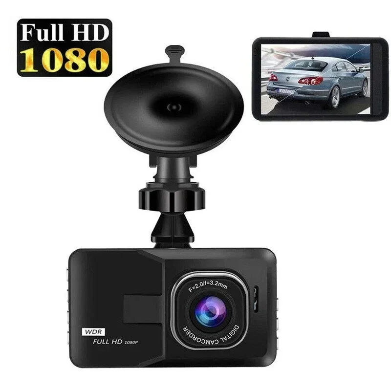 Motion Detection Dash Cam Loop Record Cars Videoregistratore Grandangolare A 170 ° Telecamera Di Registrazione In Auto Da 3 Pollici G-Sensor Black Box