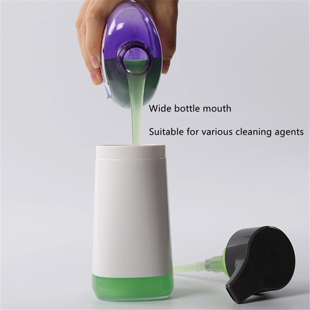 Soap Dispenser Kitchen Liquid Soap Dispenser Manual Press Kitchen Sink Dish Soap Dispenser Detergent Container