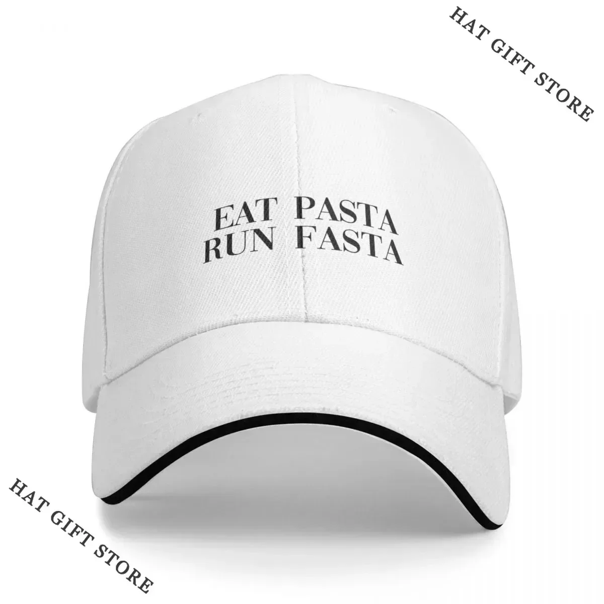 

Best EAT PASTA RUN FASTA 2022 Cap Baseball Cap hats Mountaineering baseball cap |-f-| men cap Women's