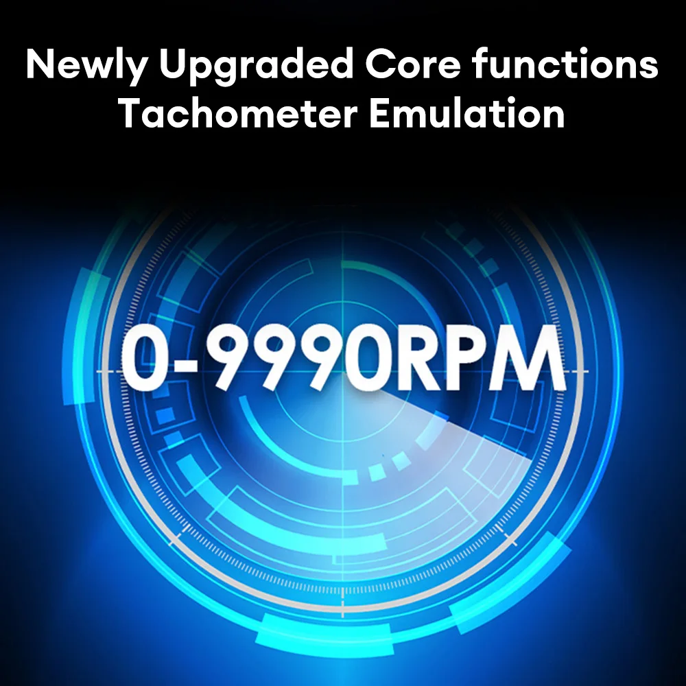 PWM DC Motor Speed Controller 0-9990RPM Adjustable DC6-55V 30A LED Digital Display Speed Governor Brushed Motor Encoder