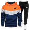 2-Piece Fleece Tracksuit for Men, Thick Hoodies and Pants, Warm Sportswear Suit, Hip Hop Trend Clothing, Winter and Fall 5