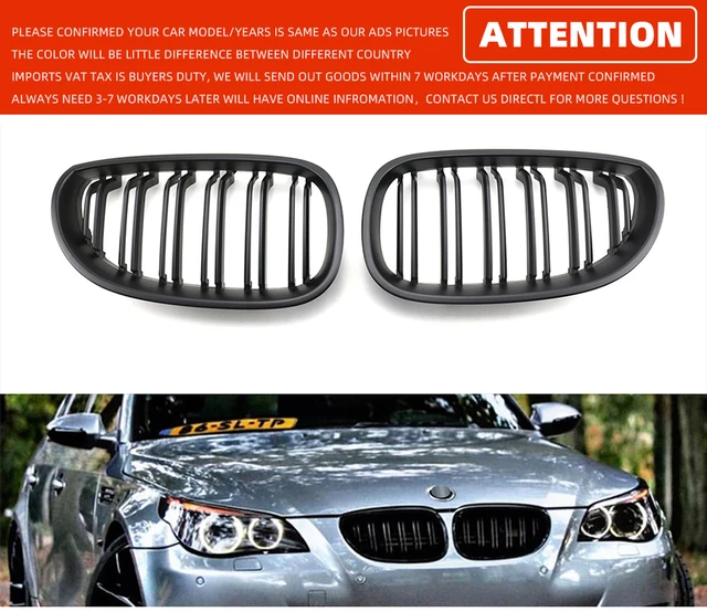 BMW E60,e61,m5,520i,528i,530i,535i,545i,550i用のフロントバンパー 