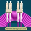 10G OM3 OM4 LC UPC-LC UPC Multimode Duplex 2.0mm Fiber Patch Cable LC Fiber Optic Patch Cord Optical Fiber Cable 4