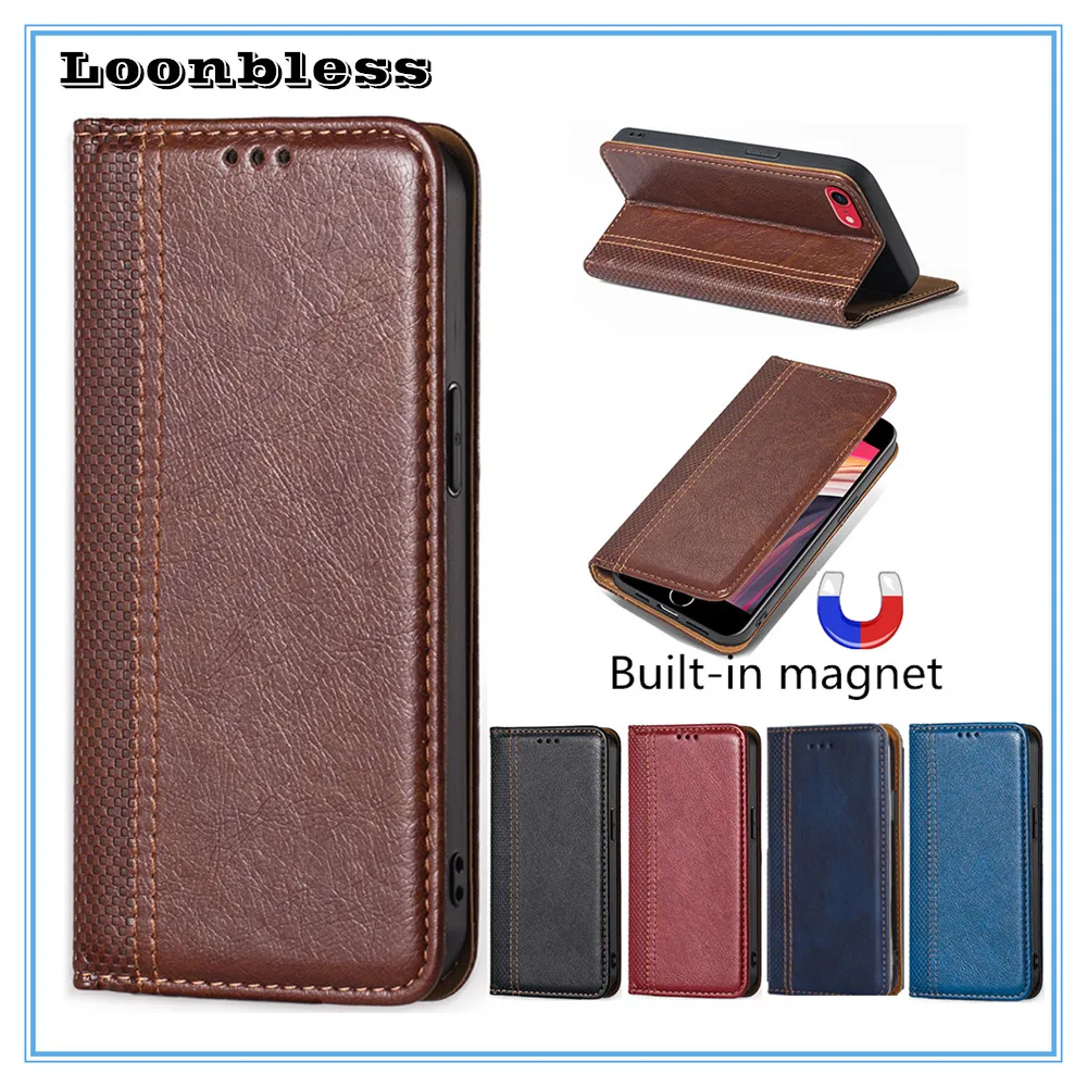 Leather Flip Wallet Phone Case Cover