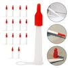 15PCS Caulking Gun Nozzles Caulk Nozzle Cap Lastic Glass Glue Nozzles Sealant Silicone Caulking Tips Construction Tool Parts 2