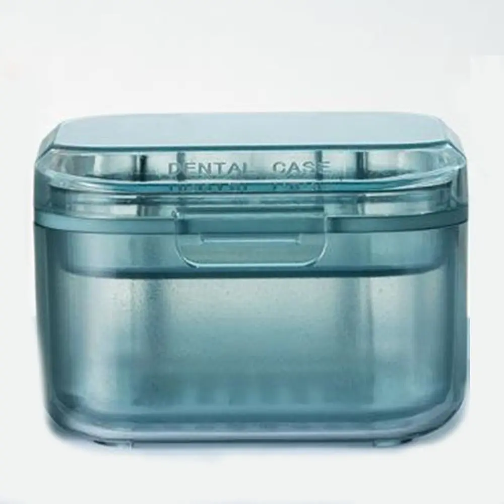 2023 New Three Layer Dental Cover Box Invisible Orthodontic Retainer Orthodontic Storage Box Drainage Layered Portable