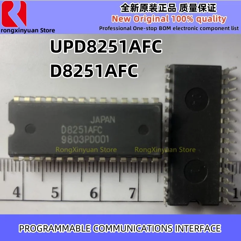 

1-5Pcs D8251AFC UPD8251AFC DIP-28 PD8251A PD8251 PROGRAMMABLE COMMUNICATIONS INTERFACE Original New 100% quality