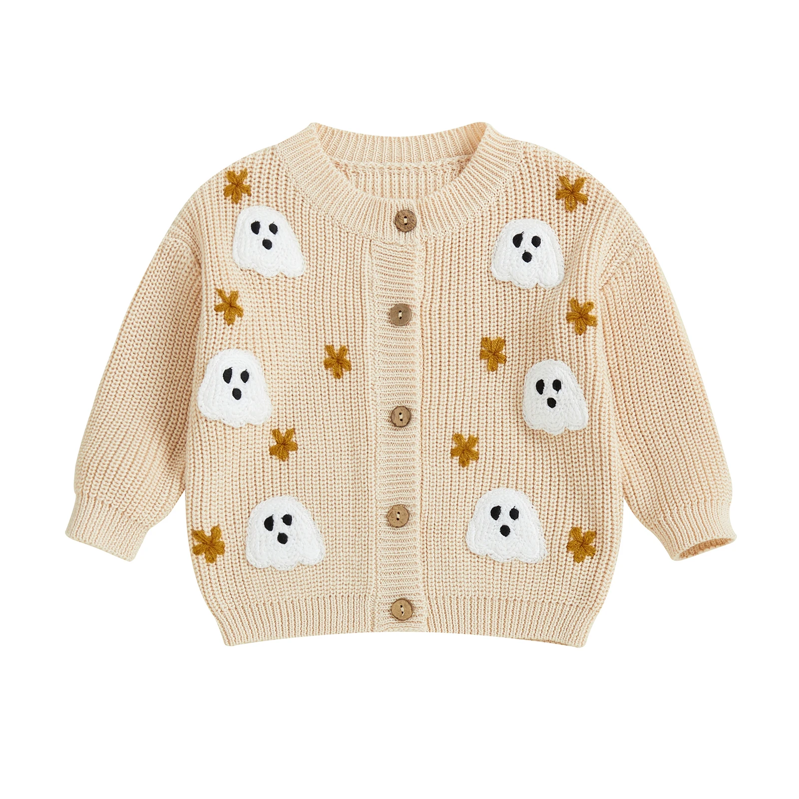 VVNTY Maglione Per Halloween Per Bambini Spooky, Zucca, Per Halloween