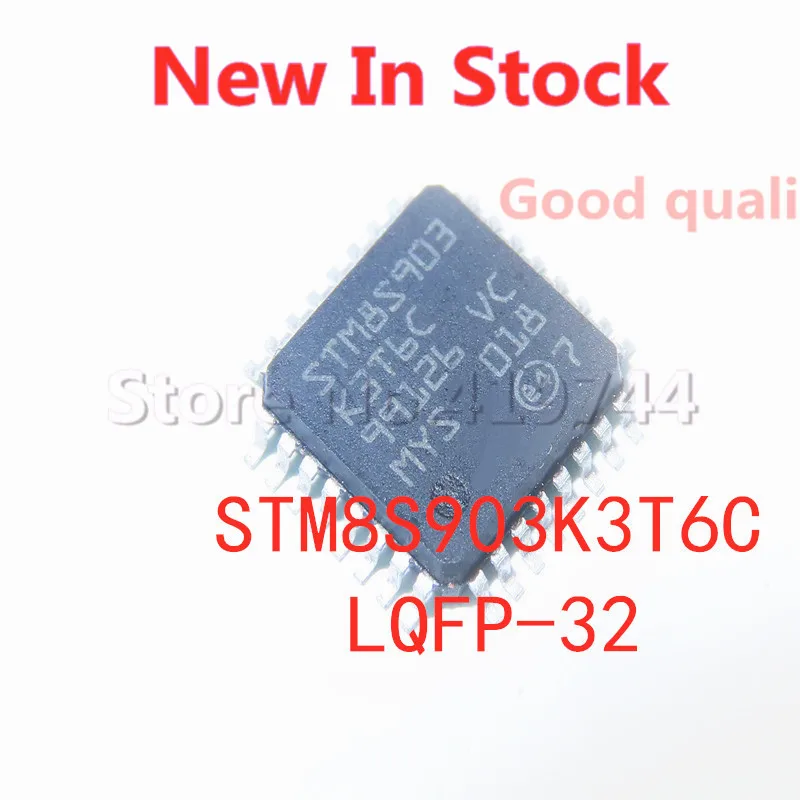 

5 шт./лот 100% качество STM8S903K3T6C STM8S903 SMD LQFP-32 8-bit микроконтроллер-MCU в наличии Новый оригинал