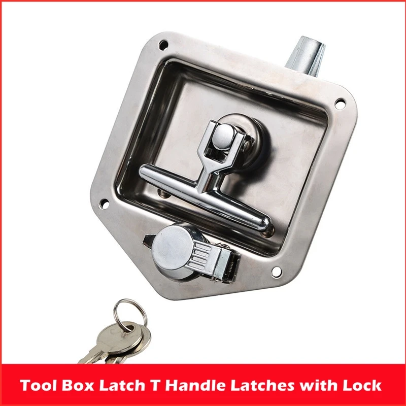 THandleLatchTruckToolBoxLatchwithLockStainlessLock