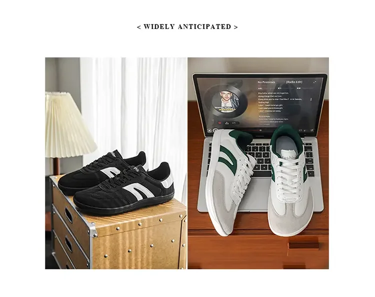 Unisex Barfuß-Laufschuhe mit Breiter Passform, Bestseller Sneakers für Paare mit Breiter Zehenbox – Detail 17