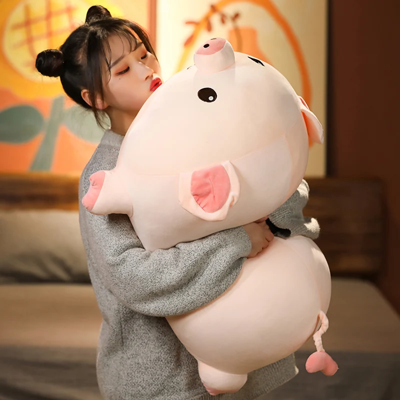 Soft Plush Pig Pillow Stuffed Animal Toy for Girls