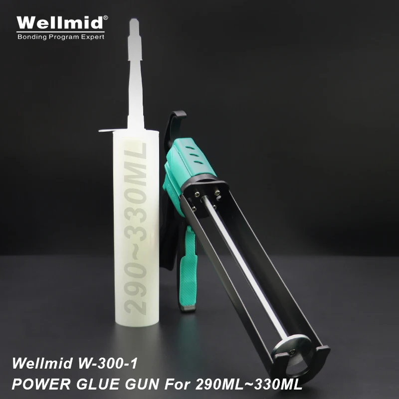 Pistola Per Colla Manuale Per Barili Per Siringa Da 290Ml-330Ml Monocomponente 1K Pu Resina Epossidica Per Saldatura Uv Sigillante 3M Araldite Metal P