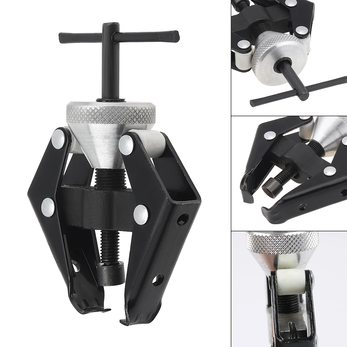 Adjustable Wiper Arm Puller Repair Removal Tool Professional Car Battery Terminal Alternator Bearing Windshield Puller Extractor adjustable two claw puller extractor removal tool 4 inch wiper arm puller battery terminal puller wiper special repair tool