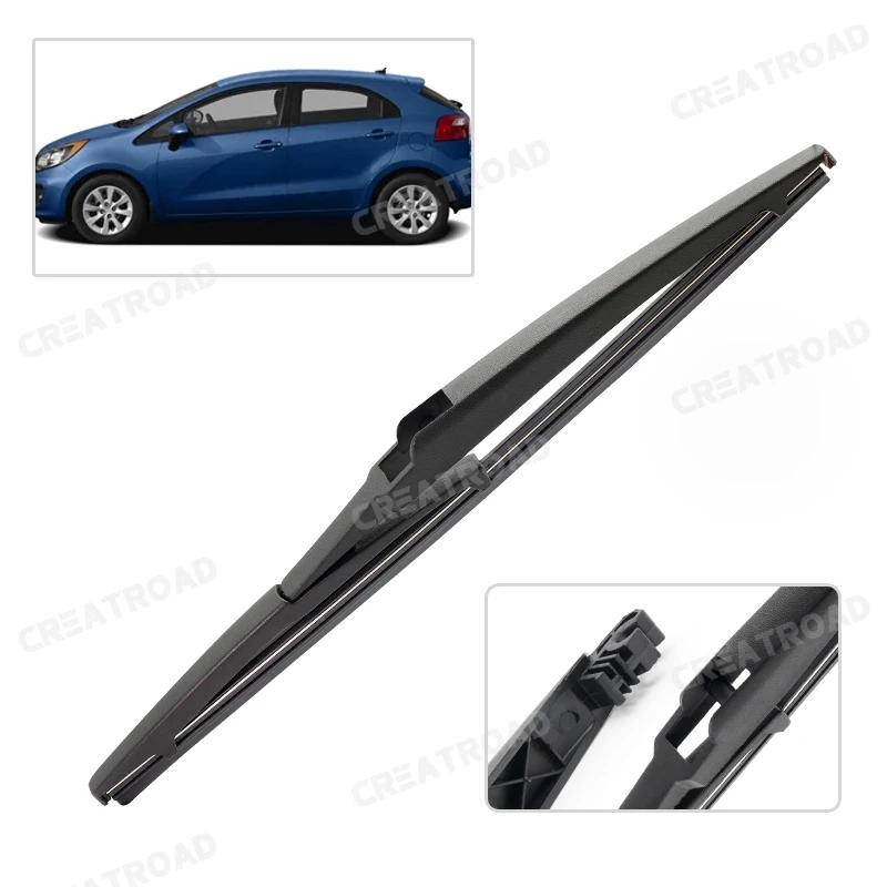 Wiper 11" Rear Wiper Blade For Kia Rio 3 MK3 2011 - 2017 Windshield Windscreen Rear Window 2