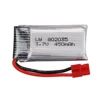 3.7V 450mah 802035 Lipo Battery XH4.0 plug For SYMA X15 X15C X15W X5A-1 RC Quadcopter Spare Parts 3.7v Rechargeable Battery 2