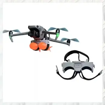 Vendita calda-distanza illimitata induzione della luce drone telecomando salvataggio consegna rilascio bidirezionale doppio lanc