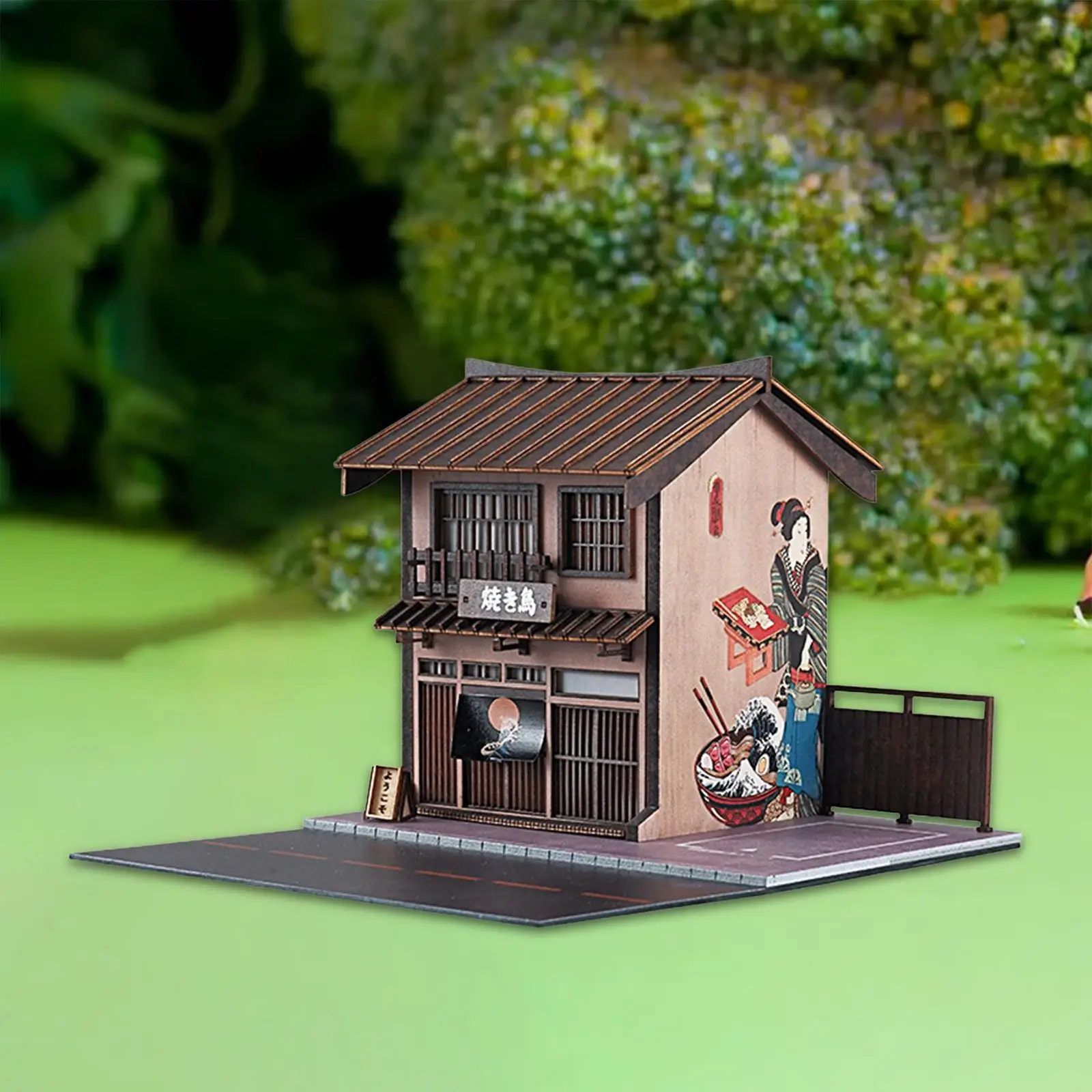 

Коллекция 1/64, Набор для изготовления модели Диона в магазине, наборы для самостоятельной сборки стоянки, строительные наборы в стиле Хо, Декорации для искусственных участков