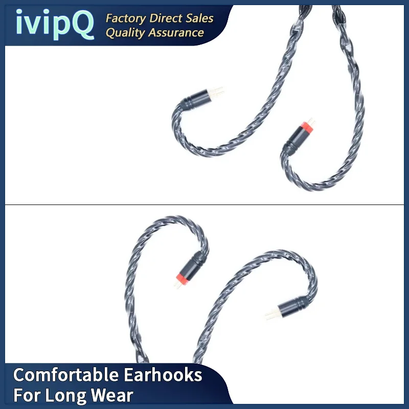 IvipQ-102フラッグシップライン5要素ハイエンドイヤホンアップケーブル