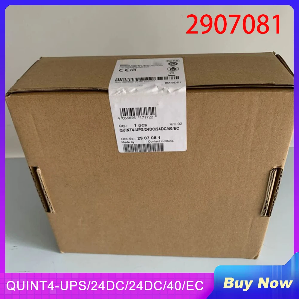 

QUINT4-UPS/24DC/24DC/40/EC QUINT DC-UPS 24VDC/40A For Phoenix Uninterruptible Power Supply 2907081