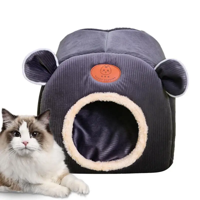 

Pet Tent Bed Washable Winter Pet House Removable Kitten Warm House tent for Small Puppies Rabbits Dogs kitten Cats supplies