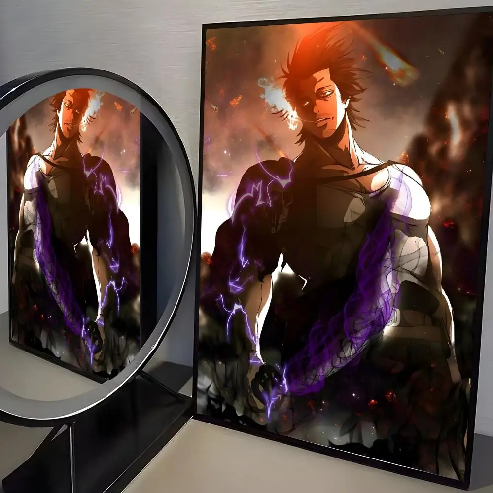 Waterproof HD Anime Art Poster - Self-Adhesive Fade-Resistant Wall Decor