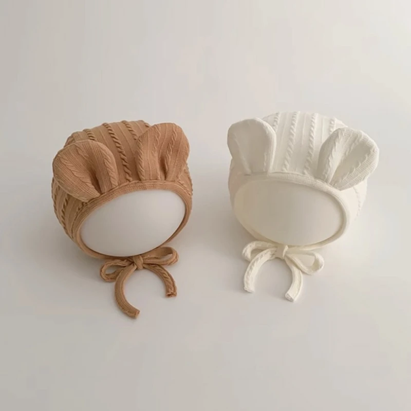 

Шапка для маленьких девочек, однотонные Фетальные шапки для новорожденных 0-12 месяцев, регулируемый пояс для подбородка, шляпа, модная шляпа от солнца