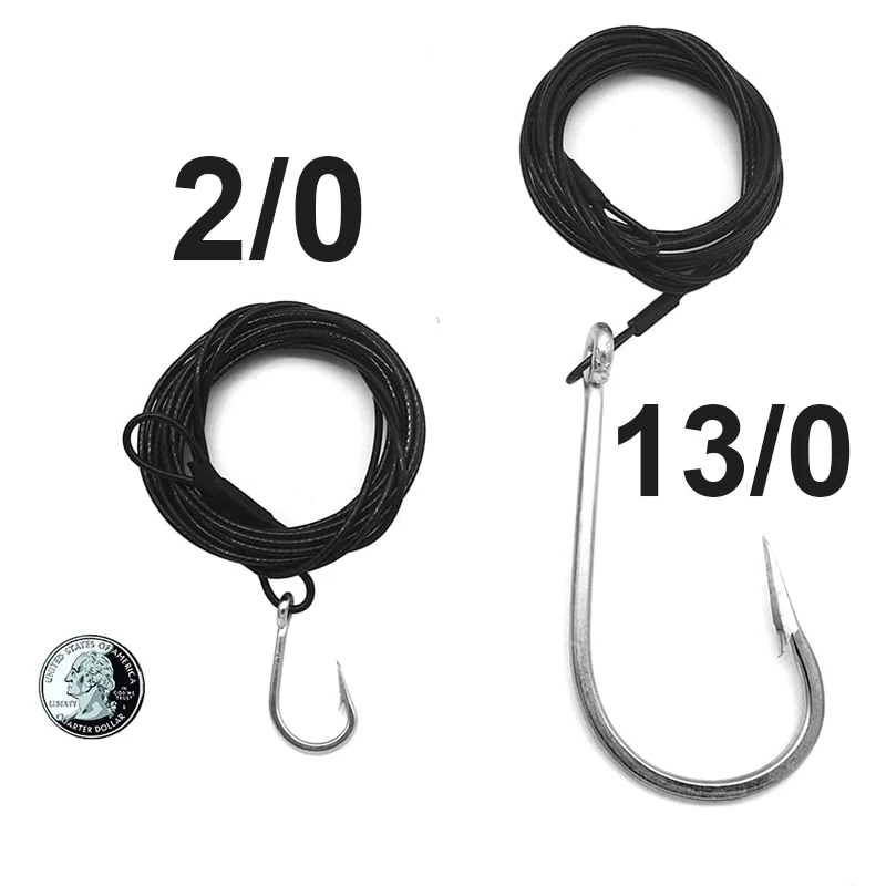 Fish Hooks Sea Fishing, Hook Fishing Cable Sea