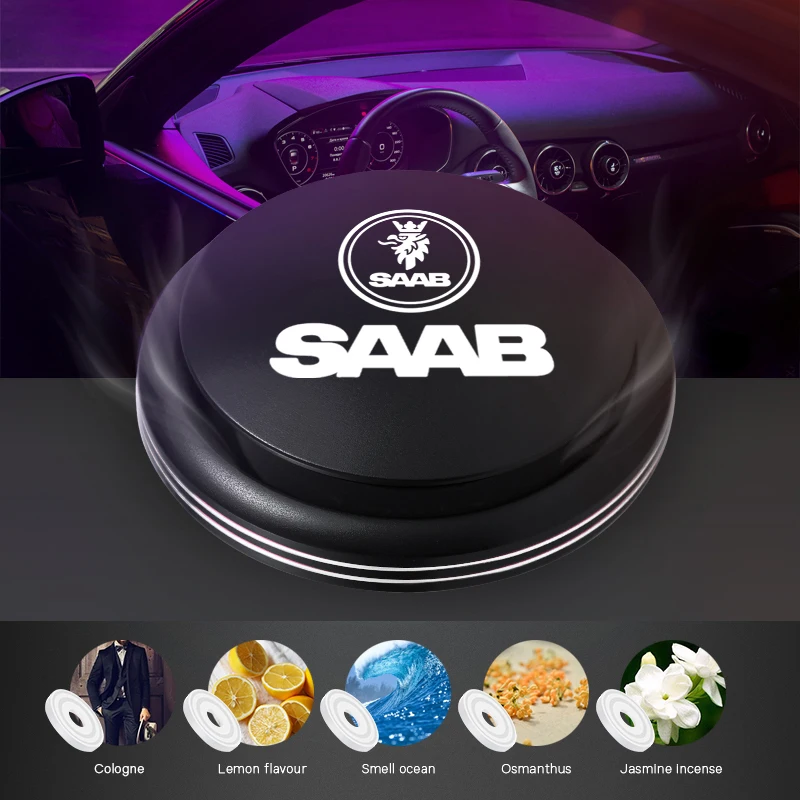 Deodorante Per Auto Profumo Solido Rotante Aromaterapia Decor Per Saab 9-4X 9-7X 9-3 9-5 9-2X 9-X 9000 900 600 99 97 Monster Gt750