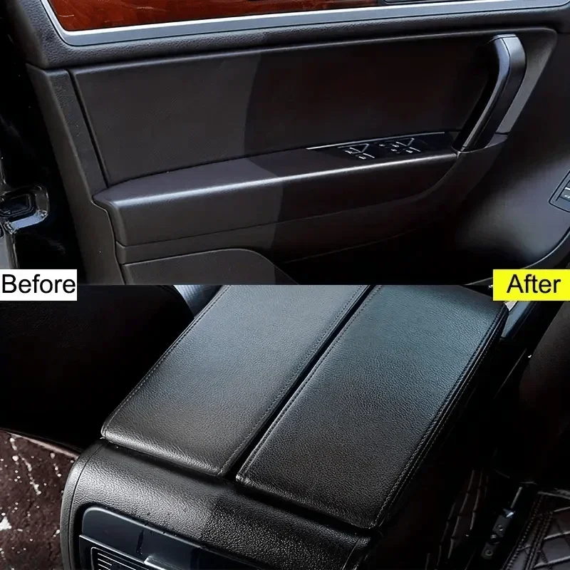 Multi-purpose automotive interior renovation wax plastic parts repair agent, tire protection agent, whitening agent, sponge 3
