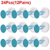 24Pcs-White(12sets)A