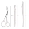 Karsyngirl 2/3Pcs Women Eyebrow Trimmer Women Facial Epilator Eyebrow Hair Remover Stainless Steel Eyebrow Razor Beauty Tools 6