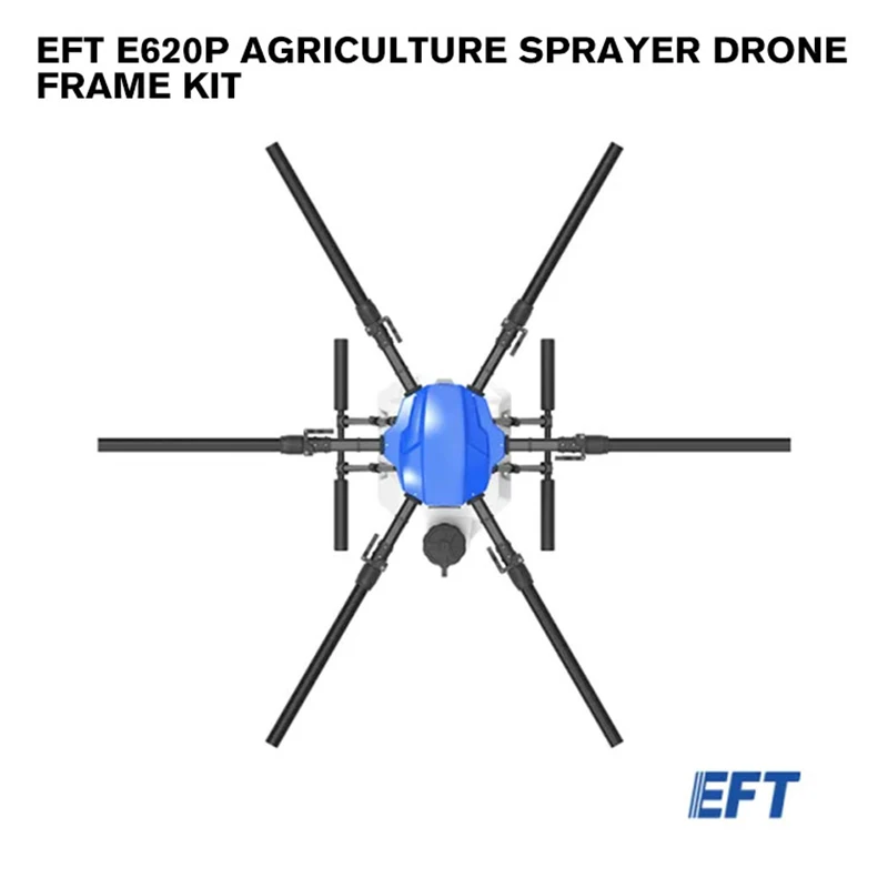 EFT E620P 농업용 분무기 프레임 키트, 20L 물 탱크, 6 축 접이식, Hobbywing X9 모터 호환