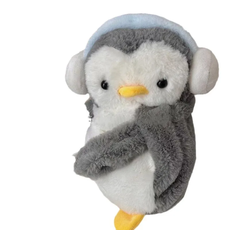 Women Penguin plush mobile Phone bag Backpack Cute backpack girl Cartoon Doll shoulder bag women handbags