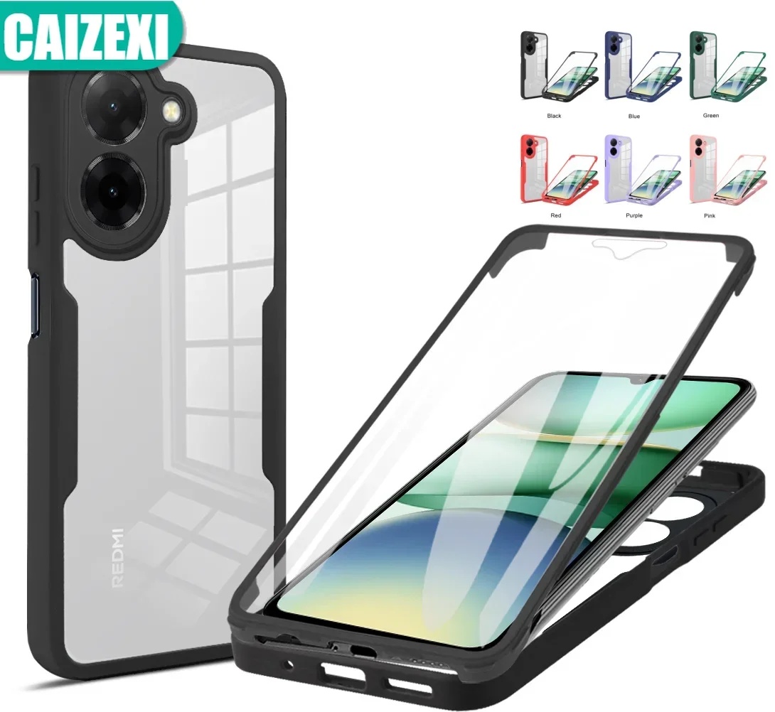 360 Full Cover Screen Protection Shockproof Phone Case