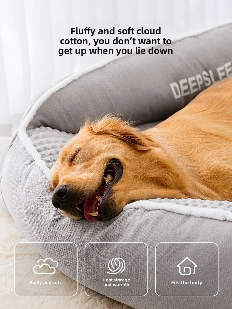 Foto adicional da cama ninho OrthoCare para cachorro em perspectiva de uso